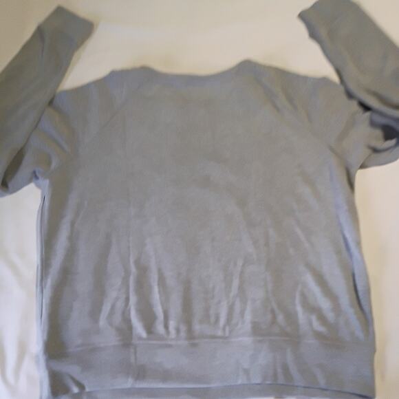 Ugly Christmas Sweatshirt XL-DON'T STOP BELIEVIN'- Grey Cotton/Poly Blend - Picture 7 of 12